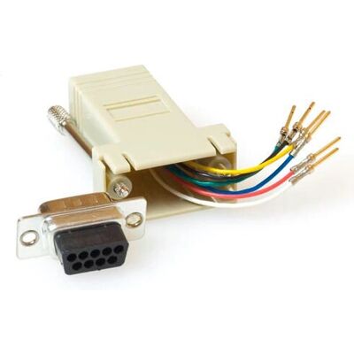 ACT TD09F8 Interruttore di genere cavo - RJ45 a D-Sub, robusto ACT TD09F8 Interruttore di genere cavo - RJ45 a D-Sub, robusto