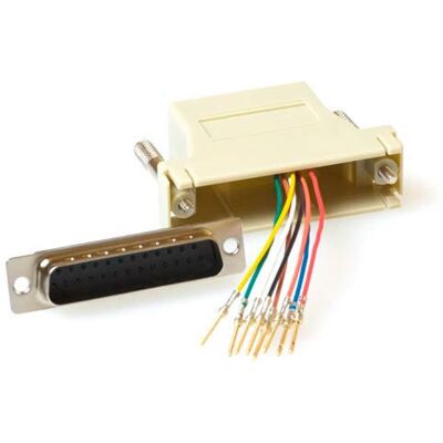 ACT Schwerlast Adapter Rj45 zu 25-pol D-Sub - Grau ACT Schwerlast Adapter Rj45 zu 25-pol D-Sub - Grau