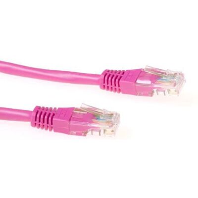 ACT Pink 15m Netzwerkkabel - UTP Cat5e RJ45 ACT Pink 15m Netzwerkkabel - UTP Cat5e RJ45