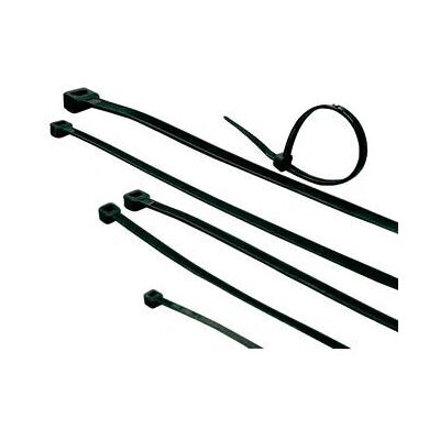 ACT Fascette nere da 203mm - 100 pezzi riutilizzabili ACT Fascette nere da 203mm - 100 pezzi riutilizzabili