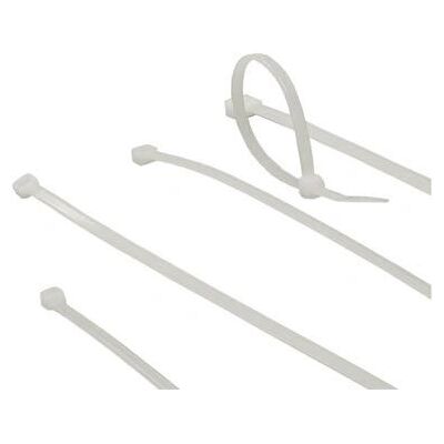 ACT Kabelbinder - 380mm, transparent - 100 Stück ACT Kabelbinder - 380mm, transparent - 100 Stück
