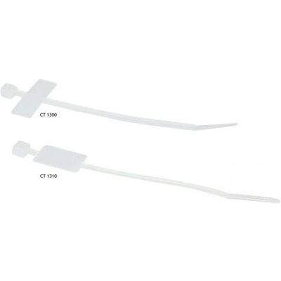 ACT Kabelbinder - 200mm Weiß 100 Stück ACT Kabelbinder - 200mm Weiß 100 Stück