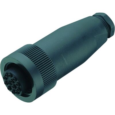 Connecteur de fil Binder 99 0710 00 05 - 5 broches, IP65, boîtier PBT Connecteur de fil Binder 99 0710 00 05 - 5 broches, IP65, boîtier PBT
