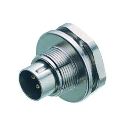 Connecteur filaire argenté Binder 712 8 broches Connecteur filaire argenté Binder 712 8 broches