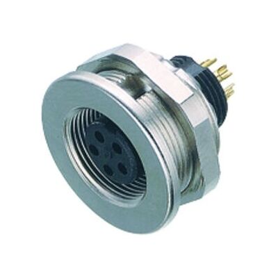 Binder 09 0428 00 08 Drahtverbinder - 8-polig, Silber, 125 Vac Binder 09 0428 00 08 Drahtverbinder - 8-polig, Silber, 125 Vac