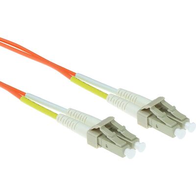 ACT 3m Câble en fibre optique LC-LC OM1 - Orange - Fuld duplex ACT 3m Câble en fibre optique LC-LC OM1 - Orange - Fuld duplex