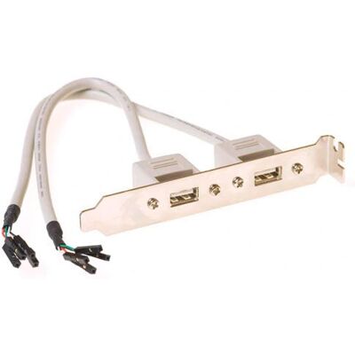 ACT SB2400 Kabeladapter - 8x Einzelanschlüsse, 2x USB A Buchse ACT SB2400 Kabeladapter - 8x Einzelanschlüsse, 2x USB A Buchse