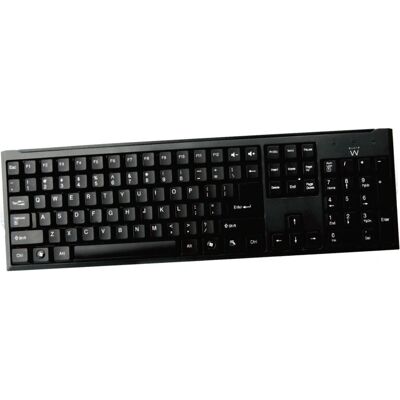 Ewent EW3108 - Clavier Italien - USB & PS/2 - Noir Ewent EW3108 - Clavier Italien - USB & PS/2 - Noir