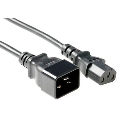 ACT Stromkabel - 2m C13-C20 - Robust, Sicher, Universell ACT Stromkabel - 2m C13-C20 - Robust, Sicher, Universell