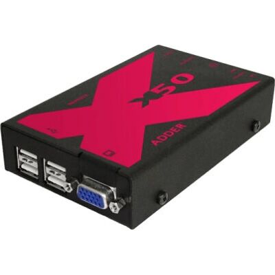 Adder X50 KVM Extender - Unterstützt USB & Audio - 50m Adder X50 KVM Extender - Unterstützt USB & Audio - 50m