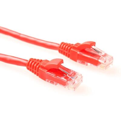 ACT Rotes 1 Meter UTP Cat5E Netzwerkkabel - RJ45 ACT Rotes 1 Meter UTP Cat5E Netzwerkkabel - RJ45