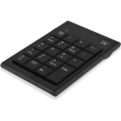 Tastiera Ewent EW3102 Nera - Con cavo, USB, QWERTY Tastiera Ewent EW3102 Nera - Con cavo, USB, QWERTY
