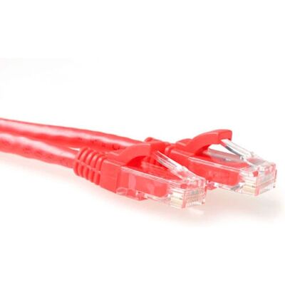 ACT ACT Cat6A 1m Rotes Netzwerkkabel - UTP, 24AWG, 50μ RJ45, Internationale Normen ACT ACT Cat6A 1m Rotes Netzwerkkabel - UTP, 24AWG, 50μ RJ45, Internationale Normen
