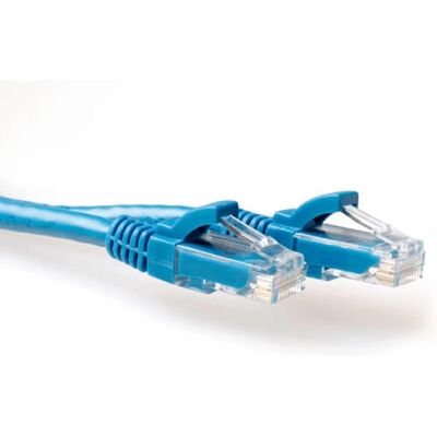 ACT Bleu 1m Câble Réseau UTP CAT6A - Snagless, Cuivre Plein, 10 Gbps ACT Bleu 1m Câble Réseau UTP CAT6A - Snagless, Cuivre Plein, 10 Gbps