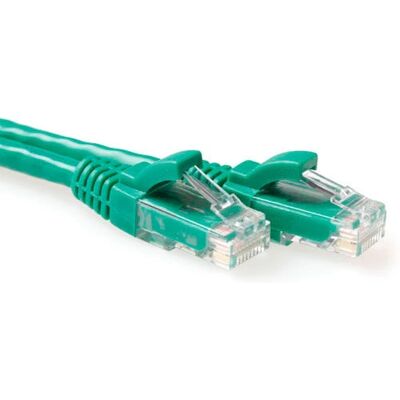 ACT Grüner 2m CAT6A U/UTP Snagless Netzwerkkabel ACT Grüner 2m CAT6A U/UTP Snagless Netzwerkkabel
