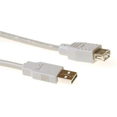 ACT USB 2.0 Laajennuskaapeli - 0,5 m - USB Type A Uros/Naaraat ACT USB 2.0 Laajennuskaapeli - 0,5 m - USB Type A Uros/Naaraat