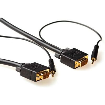 ACT AK4993 7m VGA + Audio Videokabel-Adapter - Video Kabel ACT AK4993 7m VGA + Audio Videokabel-Adapter - Video Kabel