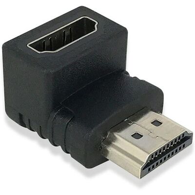 ACT Schwarzer HDMI-Adapter - Hochwertiges Winkel HDMI Kabel ACT Schwarzer HDMI-Adapter - Hochwertiges Winkel HDMI Kabel