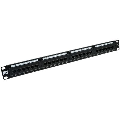 ACT PP1001 Patchpaneel - 24 Ports Unshielded CAT5E ACT PP1001 Patchpaneel - 24 Ports Unshielded CAT5E