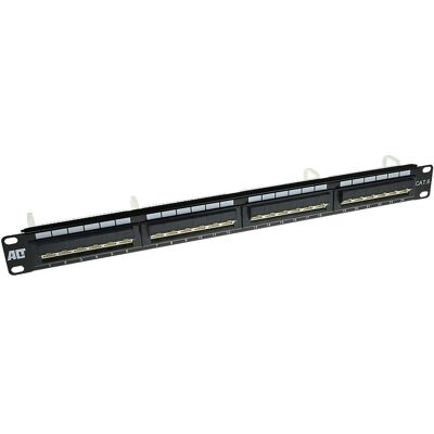 ACT PP1013 Patchpanel - 24 Ports - Unshielded CAT6 ACT PP1013 Patchpanel - 24 Ports - Unshielded CAT6