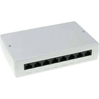 ACT Pinta-Modell Oberflächenmontage-Box - Unshielded 8 Ports ACT Pinta-Modell Oberflächenmontage-Box - Unshielded 8 Ports