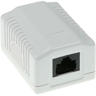 Boîtier mural ACT FA5003 - RJ45, Blanc - Type de prise Boîtier mural ACT FA5003 - RJ45, Blanc - Type de prise