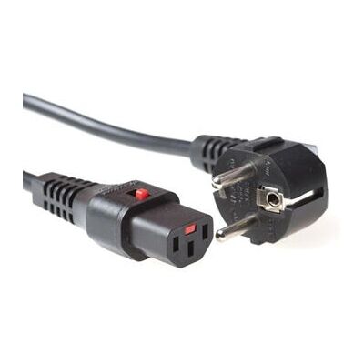 ACT Kabel zasilający 2.0m - CEE7/7, C13 blokada - Kabel zasilający ACT Kabel zasilający 2.0m - CEE7/7, C13 blokada - Kabel zasilający