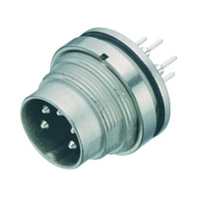 Binder 09 0111 90 04 Connecteur fil - 4 pôles, Argent Binder 09 0111 90 04 Connecteur fil - 4 pôles, Argent