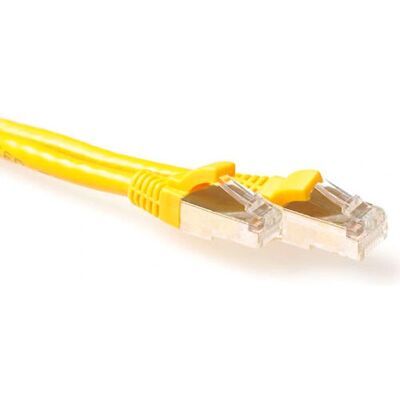 ACT Gelb 1 Meter SFTP CAT6A Patchkabel mit RJ45 Steckern - Netzwerkkabel ACT Gelb 1 Meter SFTP CAT6A Patchkabel mit RJ45 Steckern - Netzwerkkabel