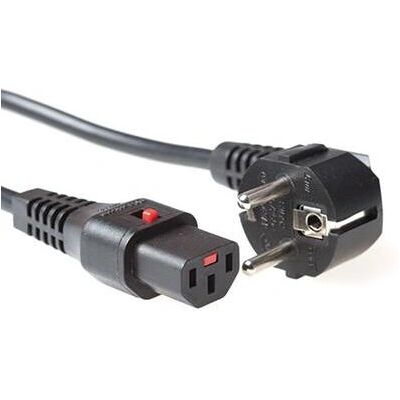 ACT AK5057 Stromkabel - 1m, Verriegelbar C13, 230V ACT AK5057 Stromkabel - 1m, Verriegelbar C13, 230V
