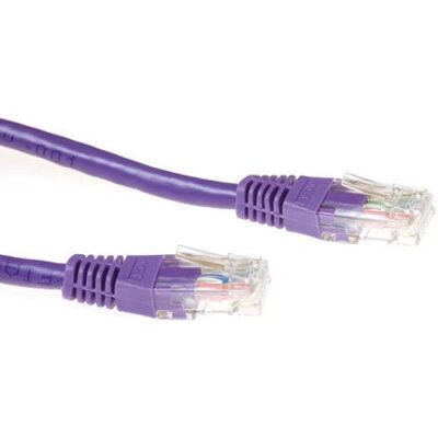ACT Cat6a UTP 1m Netzwerkkabel - Violett - Netzwerkkabel ACT Cat6a UTP 1m Netzwerkkabel - Violett - Netzwerkkabel