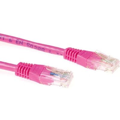 ACT CAT6A UTP 0,5 m Pink Netzwerkkabel - U/UTP, Cat6a ACT CAT6A UTP 0,5 m Pink Netzwerkkabel - U/UTP, Cat6a