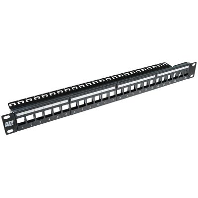 Pannello patch ACT 24 porte - Rack di rete 1U Pannello patch ACT 24 porte - Rack di rete 1U