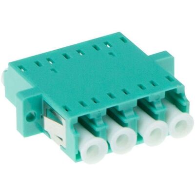 ACT EA9008 Glasvezel LC Quad Adapter - Glasfaserstecker ACT EA9008 Glasvezel LC Quad Adapter - Glasfaserstecker
