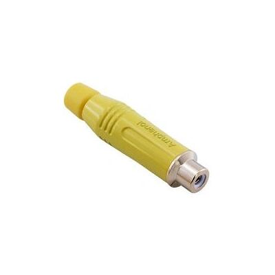 Amphenol ACJR-YEL Kabelverbinder - RCA Weiblich - Gelb Amphenol ACJR-YEL Kabelverbinder - RCA Weiblich - Gelb