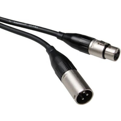 Amphenol XLR Mikrofonkabel - 30 m, Schwarz - Audiokabel Amphenol XLR Mikrofonkabel - 30 m, Schwarz - Audiokabel