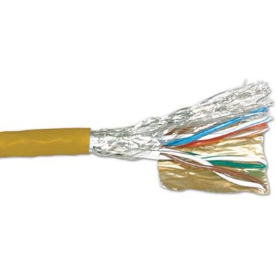 ACT Gele Cat6 305m Netwerkkabel - S/FTP ACT Gele Cat6 305m Netwerkkabel - S/FTP