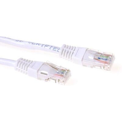 ACT Cat6a 0,5m Netzwerkkabel - UTP U/UTP 24AWG Weiß ACT Cat6a 0,5m Netzwerkkabel - UTP U/UTP 24AWG Weiß