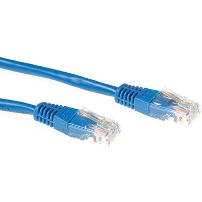 ACT 0,50m Cat6a UTP Netzwerkkabel - Blau, 24AWG, LSZH ACT 0,50m Cat6a UTP Netzwerkkabel - Blau, 24AWG, LSZH