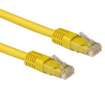 ACT 2,00m Cat6a UTP Netzwerkkabel - U/UTP, LSZH, Gelb ACT 2,00m Cat6a UTP Netzwerkkabel - U/UTP, LSZH, Gelb