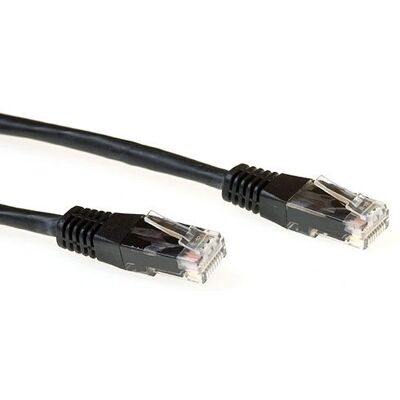 ACT 5m Cat6a UTP Netzwerkkabel - U/UTP, Schwarz ACT 5m Cat6a UTP Netzwerkkabel - U/UTP, Schwarz