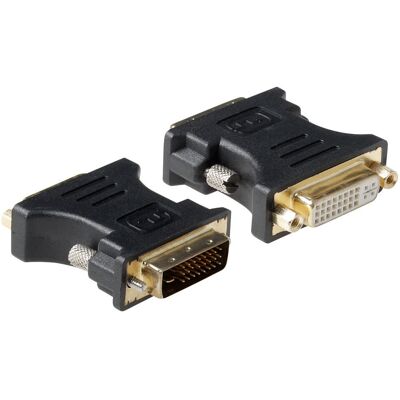 ACT DVI Gender Changer Adapter - Schwarz - Unterstützt DVI-I 24+5-pin ACT DVI Gender Changer Adapter - Schwarz - Unterstützt DVI-I 24+5-pin