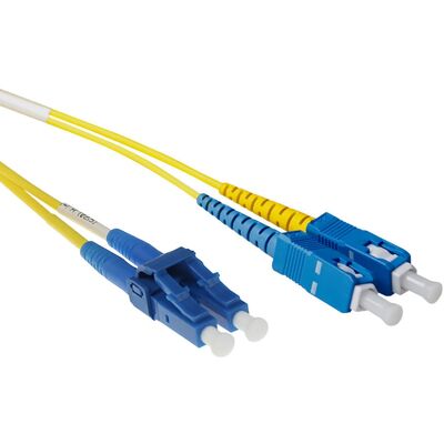 ACT RL1850 Glasfaserkabel - 50m LSZH Duplex OS2 - Blau, Gelb ACT RL1850 Glasfaserkabel - 50m LSZH Duplex OS2 - Blau, Gelb