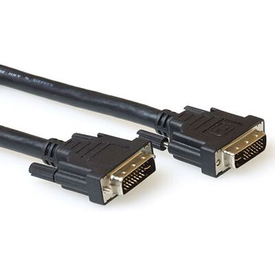 ACT AK3953 DVI Kabel - 1,5 m - Schwarz ACT AK3953 DVI Kabel - 1,5 m - Schwarz