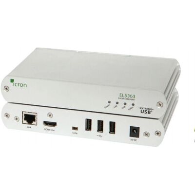 Icron EL5363 - EU estensore KVM Trasmettitore e ricevitore - KVM Extender Icron EL5363 - EU estensore KVM Trasmettitore e ricevitore - KVM Extender