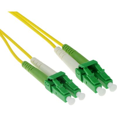 ACT Glasfaserkabel 10 m Gelb LSZH - Vollduplex - OS2 ACT Glasfaserkabel 10 m Gelb LSZH - Vollduplex - OS2
