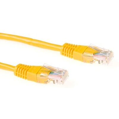 ACT Cavo di Rete Giallo 0,25 m Cat6 U/UTP ACT Cavo di Rete Giallo 0,25 m Cat6 U/UTP