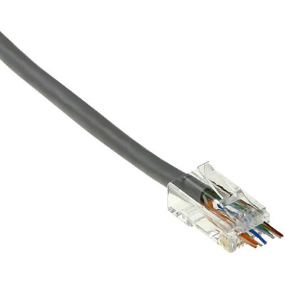 ACT TD168B Connecteur câble RJ-45 - Non blindé, Transparent ACT TD168B Connecteur câble RJ-45 - Non blindé, Transparent