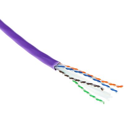 Câble réseau ACT XS6115 - 500m Cat6a U/UTP Violet Câble réseau ACT XS6115 - 500m Cat6a U/UTP Violet