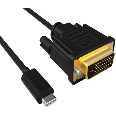Adaptateur USB-C à DVI ACT - 4K/30Hz, 2m - Publicité Adaptateur USB-C à DVI ACT - 4K/30Hz, 2m - Publicité